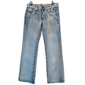 Bauhaus Acid Wash Jeans/Mens/Size 33
